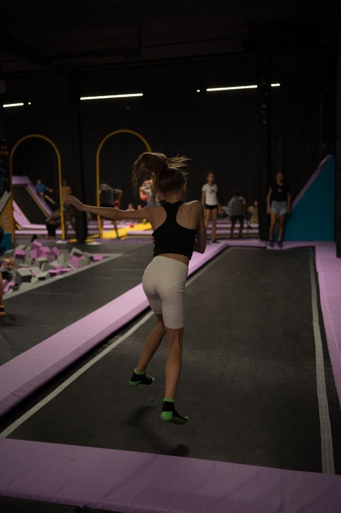 Long Tramp Jump